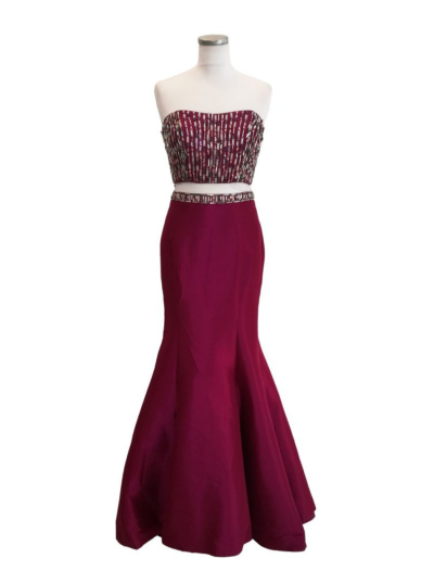 Plum 2 Piece Mermaid