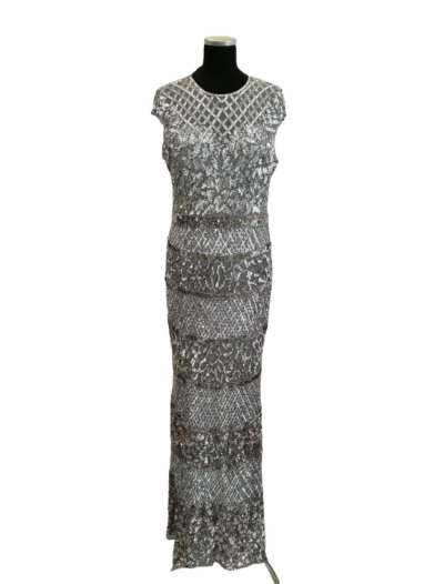 Silver Beaded