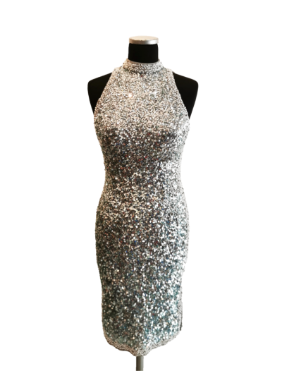 Silver Beaded Short