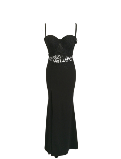 Black Lace Bodice