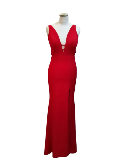 Red V Neck